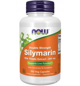 NOW Silymarin 2X — Силимарин (экстракт Расторопши) - БАД